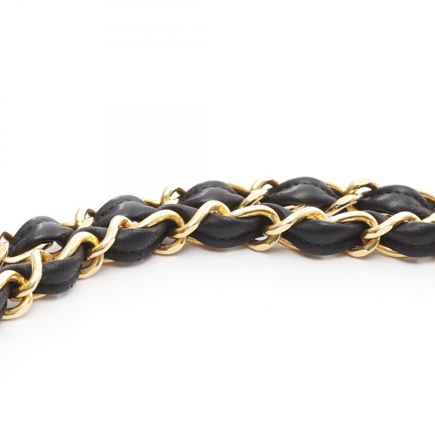 CHANEL De Camellia 34 Shoulder Bag in Black Lambskin