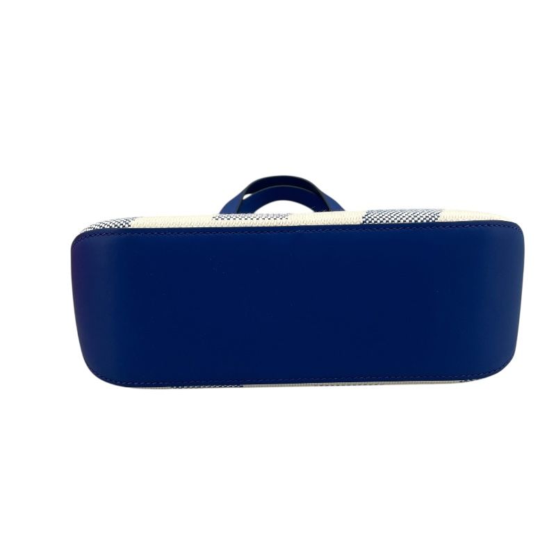 HERMES Ambre PM Ivory/Blue France Shoulder Bag - U Stamp