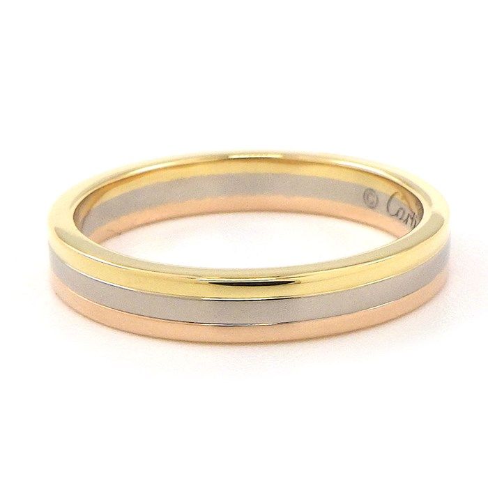 Cartier Vendôme Trinity Wedding Ring in Three Colors - K18 Gold