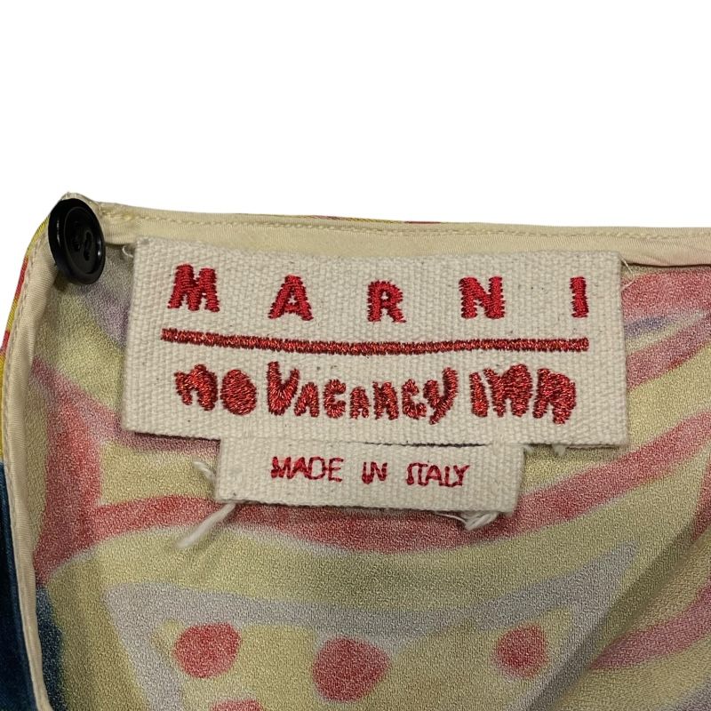 MARNI No Vcancy Inn Short Sleeve Dress - Exquisite Rayon Elegance