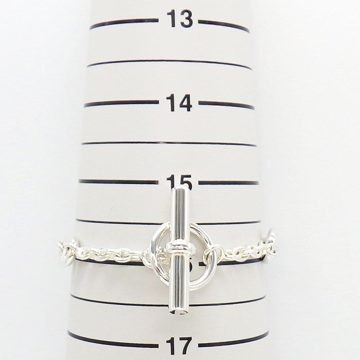 HERMES Chaine d'Ancre Flandres Bracelet - 2023 Silver 925