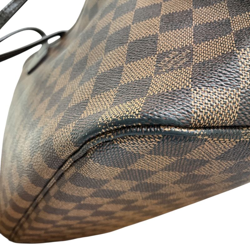 Louis Vuitton Neverfull MM Brown Damier Canvas Tote Bag