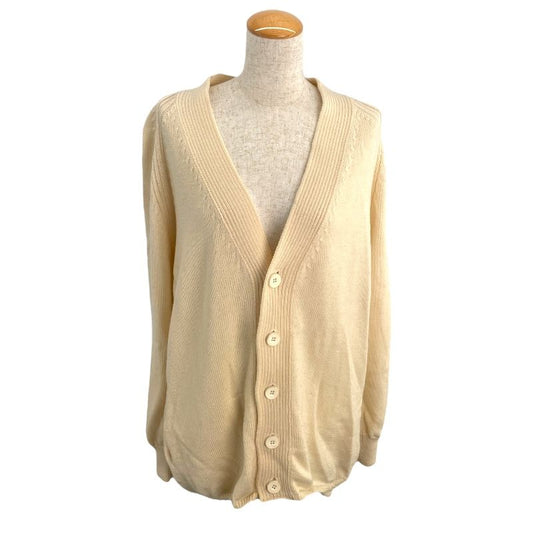 Martin Margiela Ivory Wool Knit Cardigan - Exquisite Craftsmanship