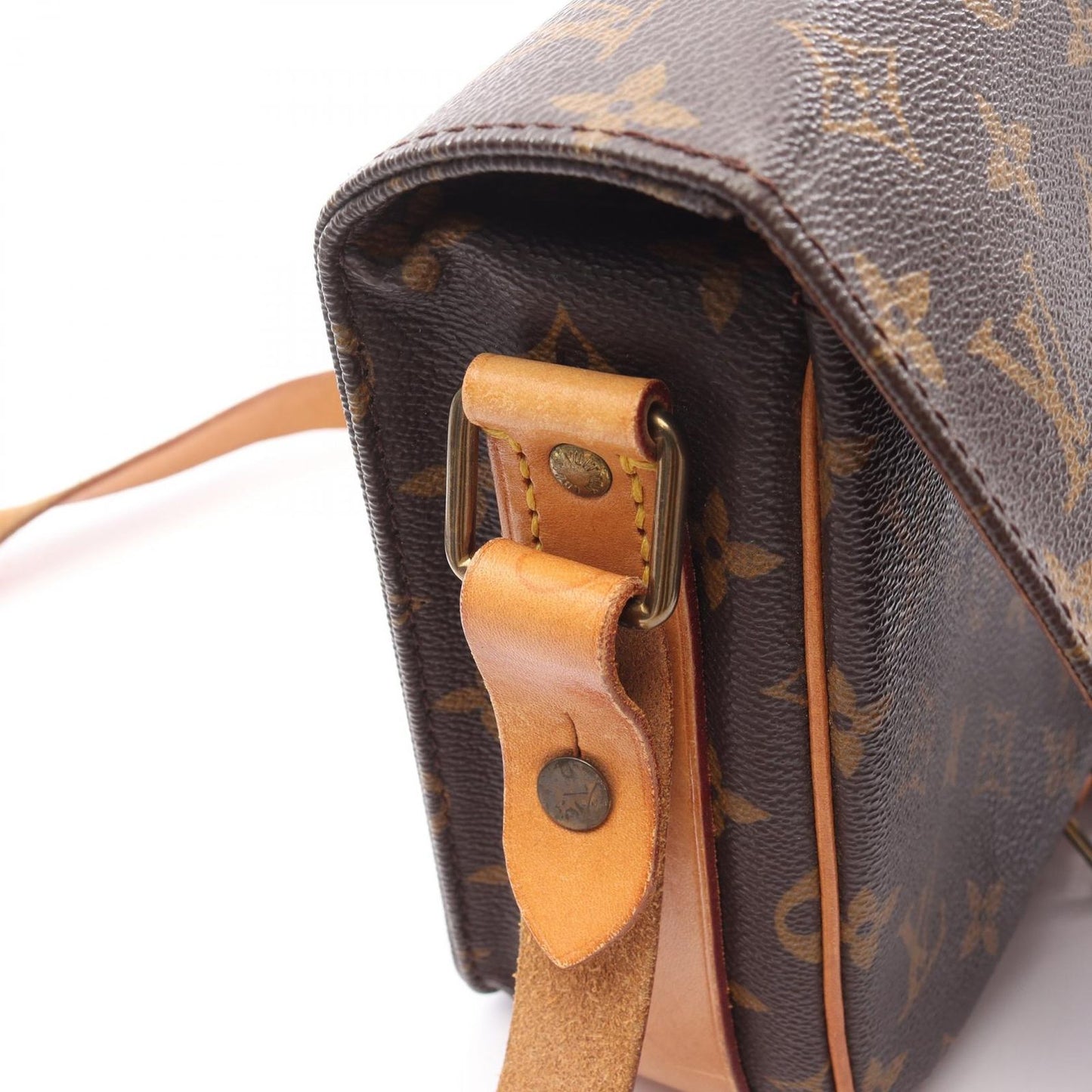 Louis Vuitton Monogram Canvas Cartouchière MM Shoulder Bag