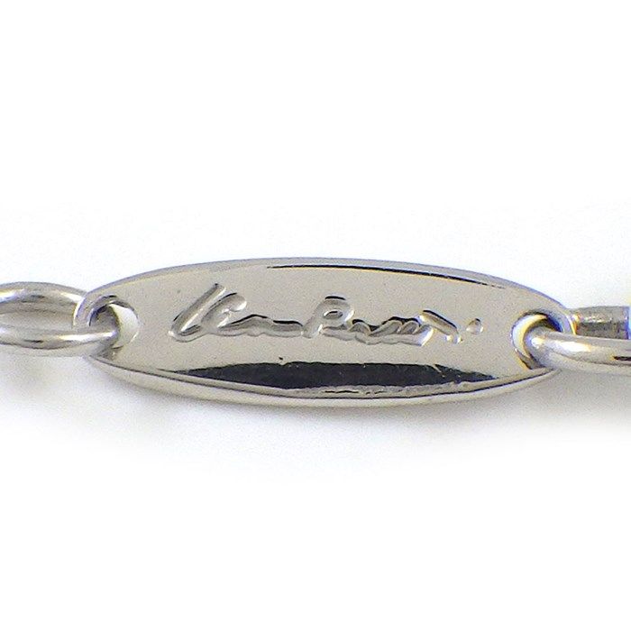 Tiffany & Co. Cross Necklace with Rock Crystal in Platinum PT950