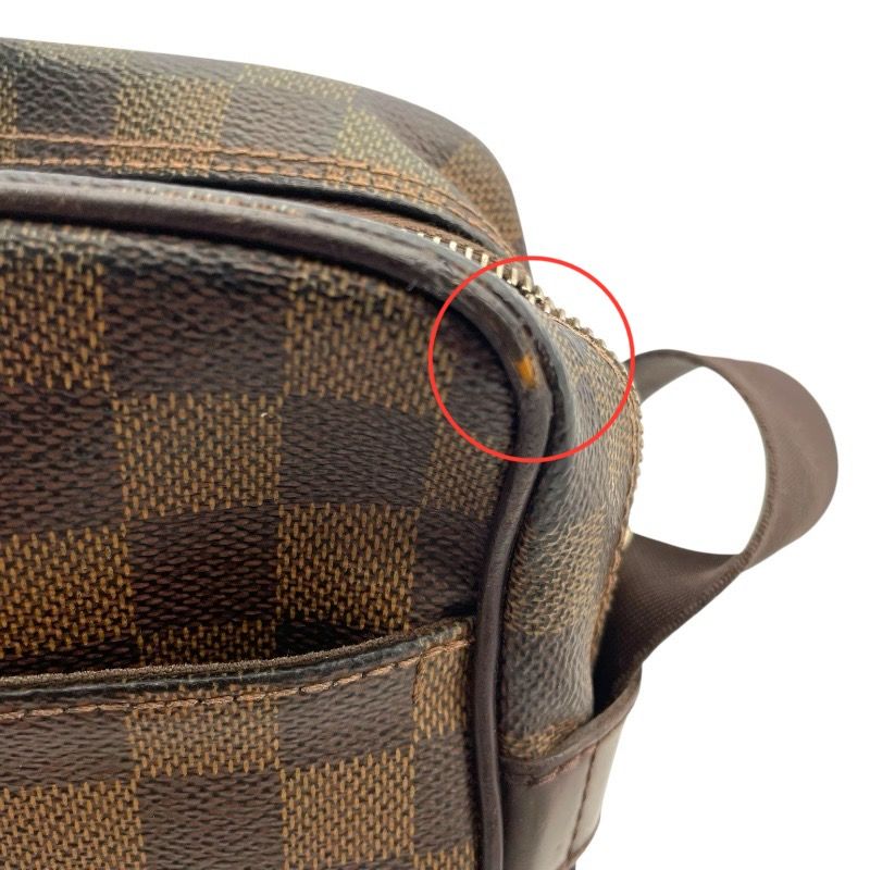 Louis Vuitton Olaf PM N41442 Brown Damier Men's Shoulder Bag