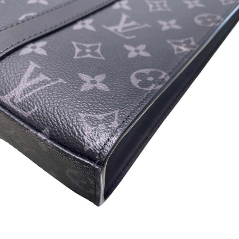 Louis Vuitton Sac Plat Crossbody Bag - Eclipse Black