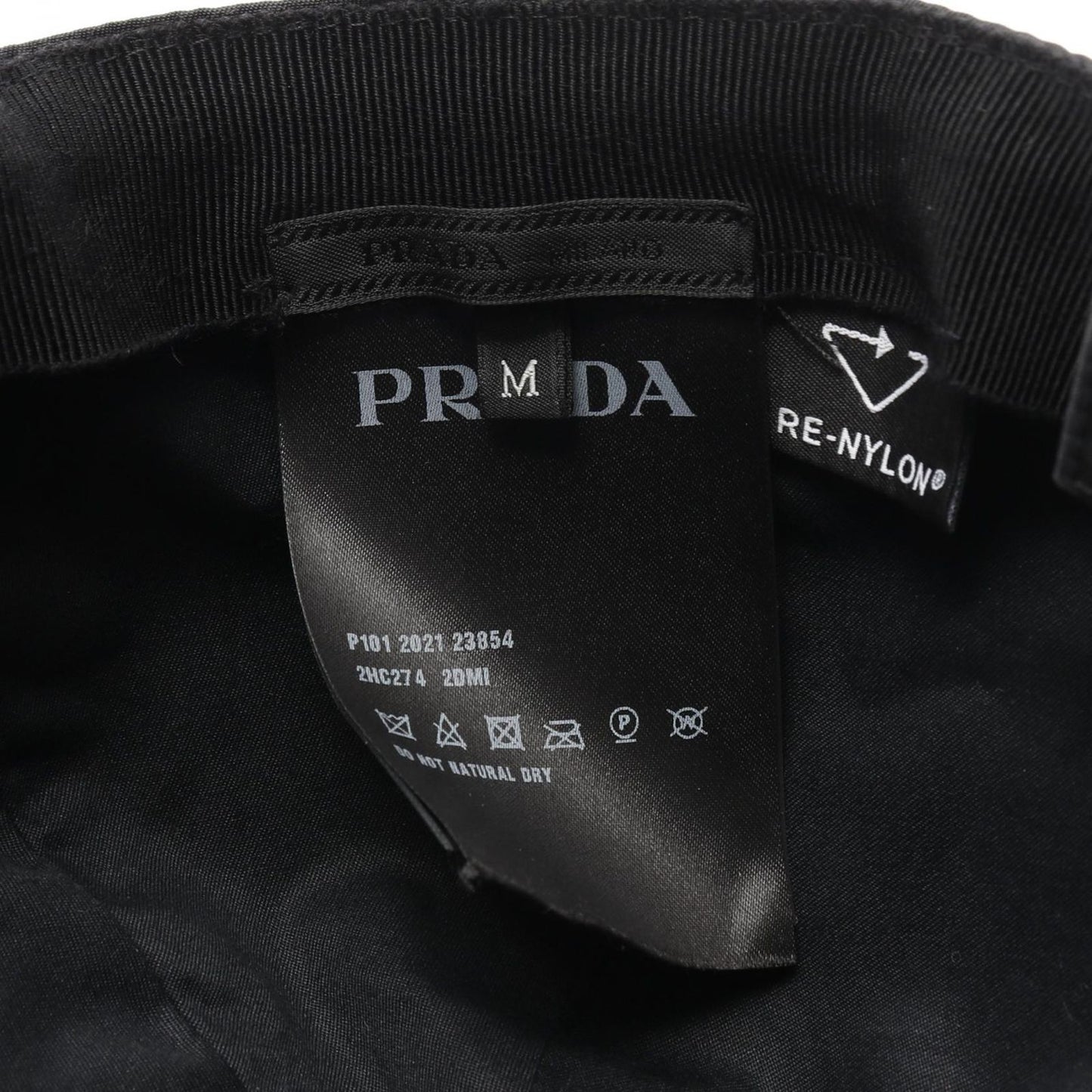 PRADA Re Nylon Cap - Timeless Black Elegance