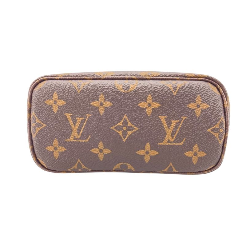 Louis Vuitton Neverfull BB in Brown/Rose Peony Monogram Canvas