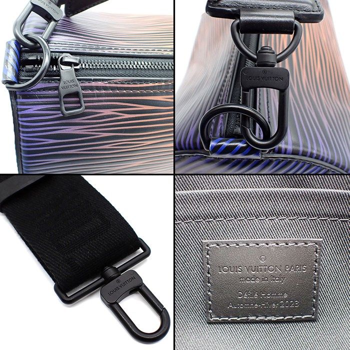 Louis Vuitton Soft Poloction MM Gradient Electric Sun Handbag