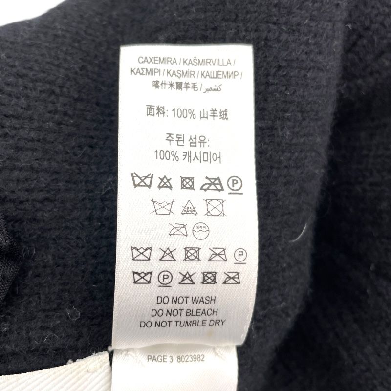Burberry Logo Cap in Black Wool - A Timeless Classic