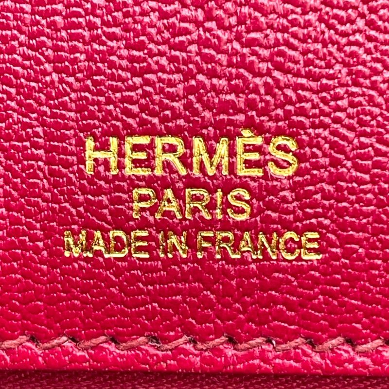 HERMES Birkin 35 Ghillies Ruby with Gold Hardware - Exquisite Craftsmanship