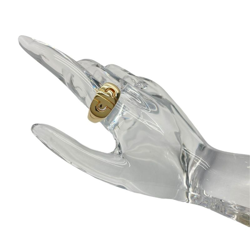 BVLGARI Parentesi Ring in 18K Yellow Gold - Timeless Elegance