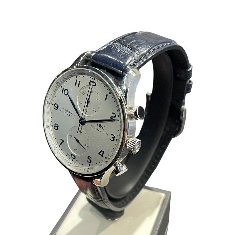 IWC Portuguese Chronograph IW371417 - White Dial, Automatic, Men's Watch