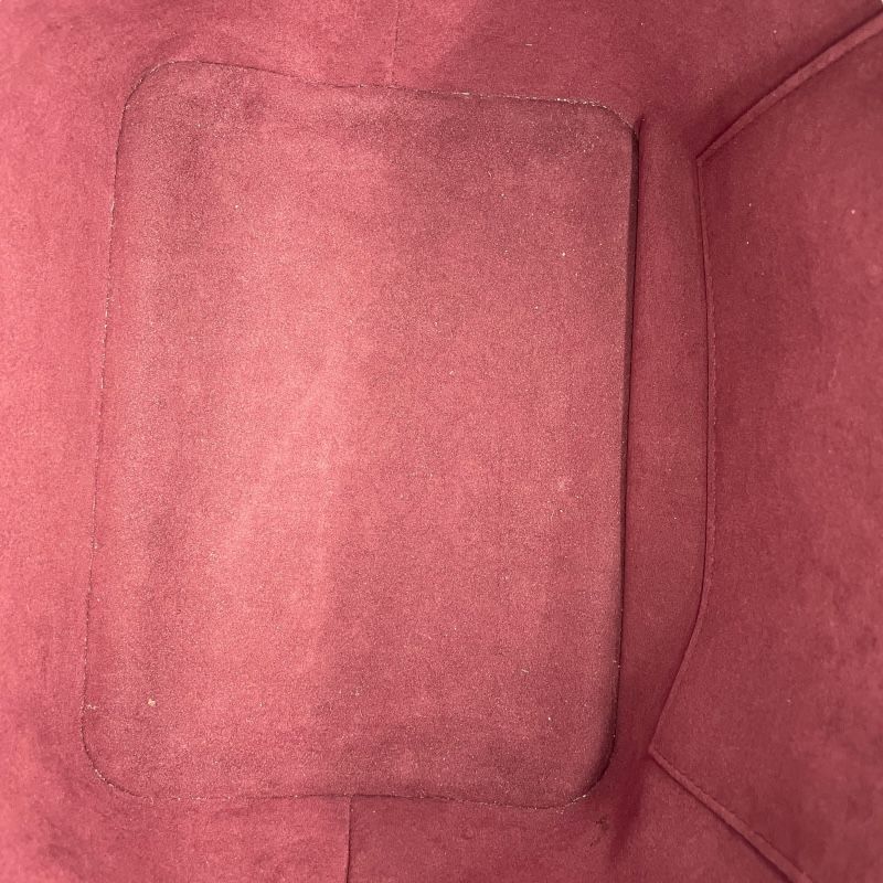 Louis Vuitton Petit Noé Since 1854 Wine Red & Brown Jacquard Shoulder Bag