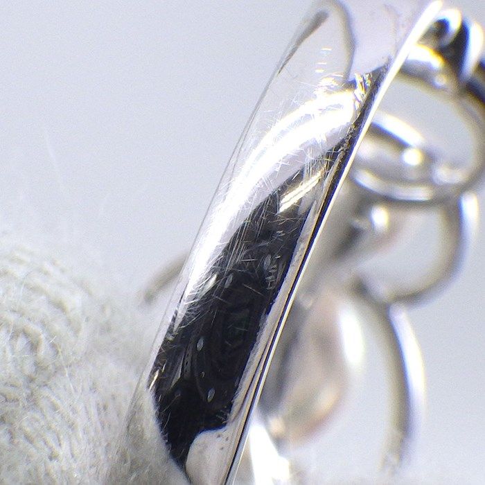 TASAKI Enima Circle Ring with 4 Pearls in K18 White Gold