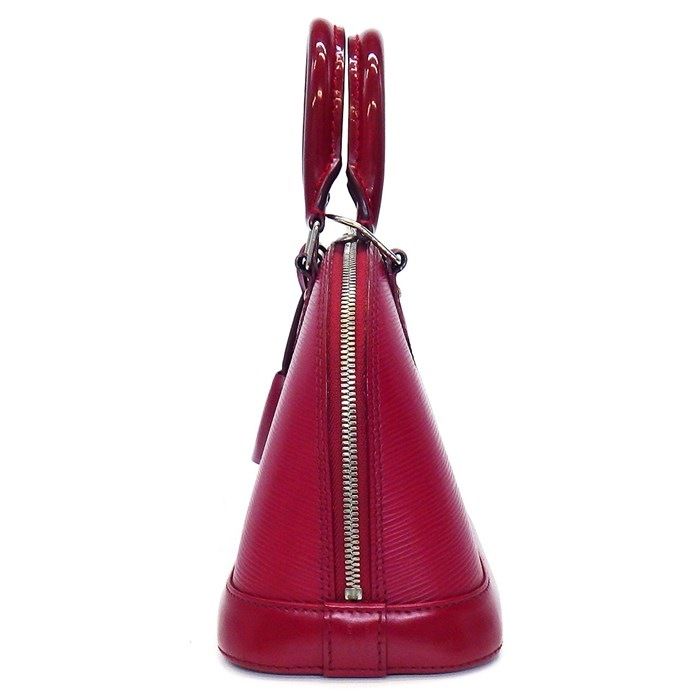 Louis Vuitton Alma BB Handbag in Fuchsia Epi Leather - Exquisite Craftsmanship