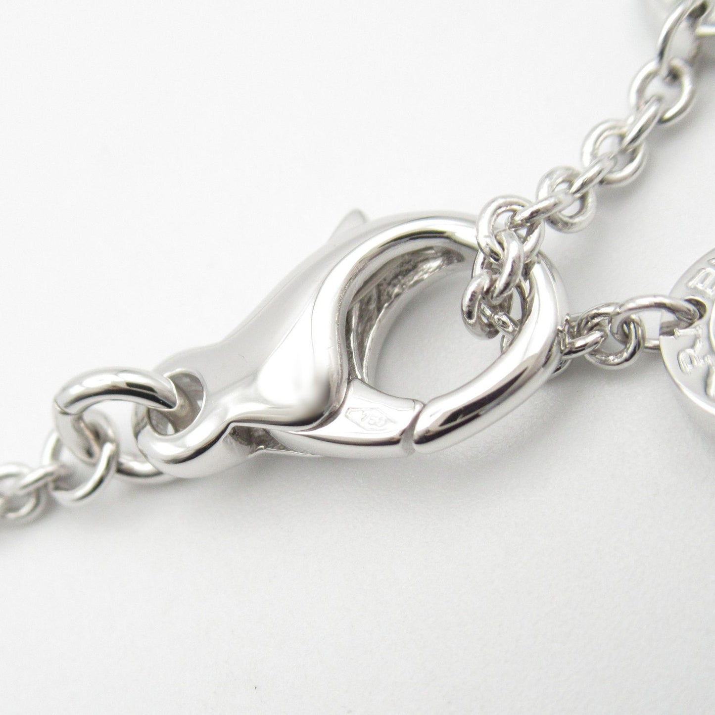 BVLGARI Parentesi Necklace in K18 White Gold - Timeless Elegance