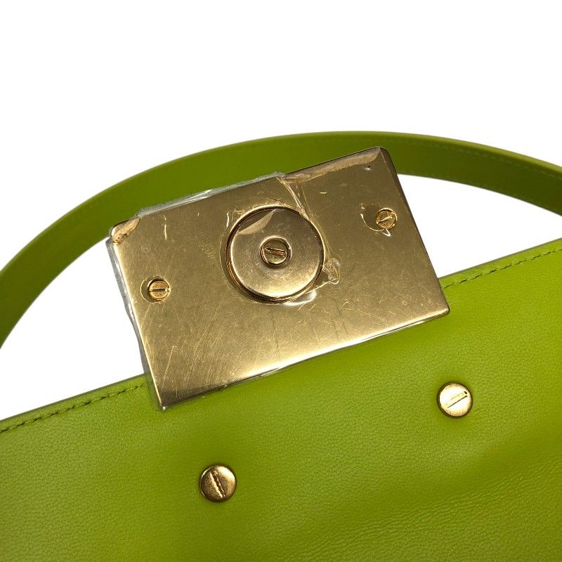 Christian Dior Miss Dior Flap Bag in Apple Green Patent Leather