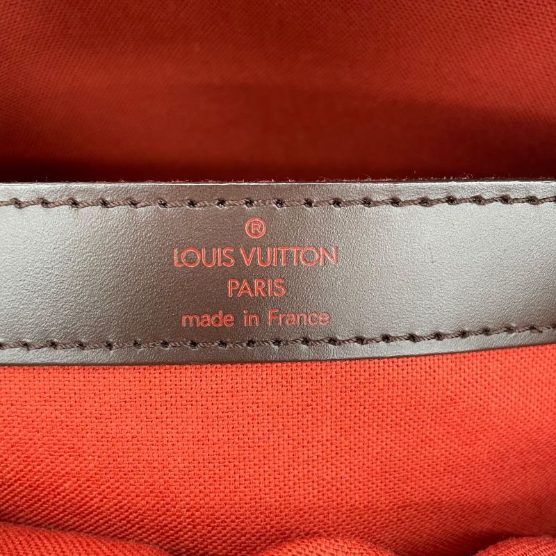 Louis Vuitton Naviglio N45255 Damier Canvas Shoulder Bag - Brown