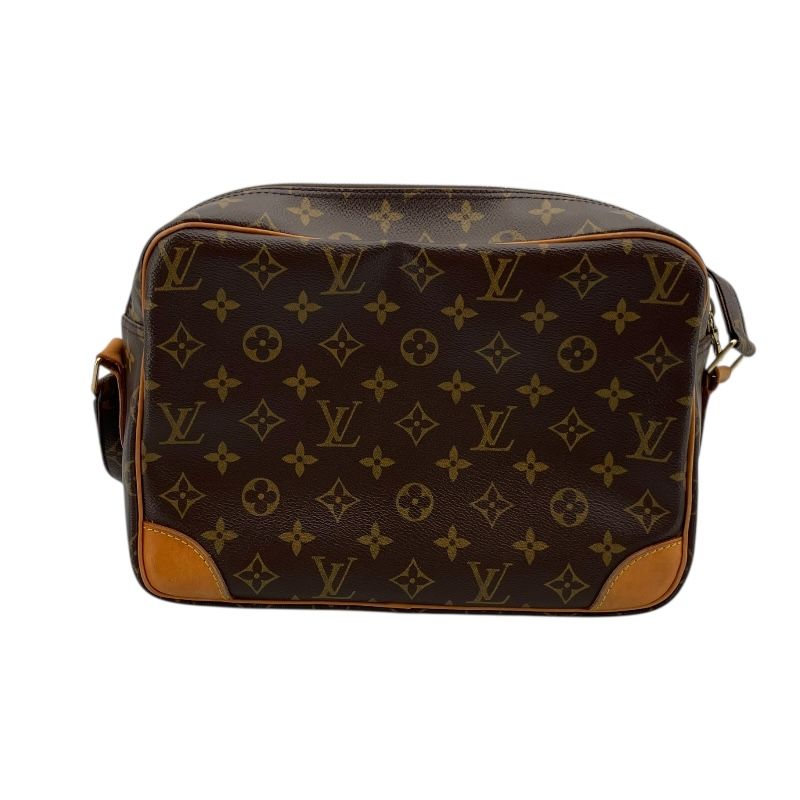 Louis Vuitton Nile M45244 Monogram Canvas Shoulder Bag - Brown