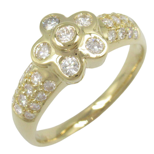 Ponte Vecchio Diamond Ring in 18K Yellow Gold - Size 15