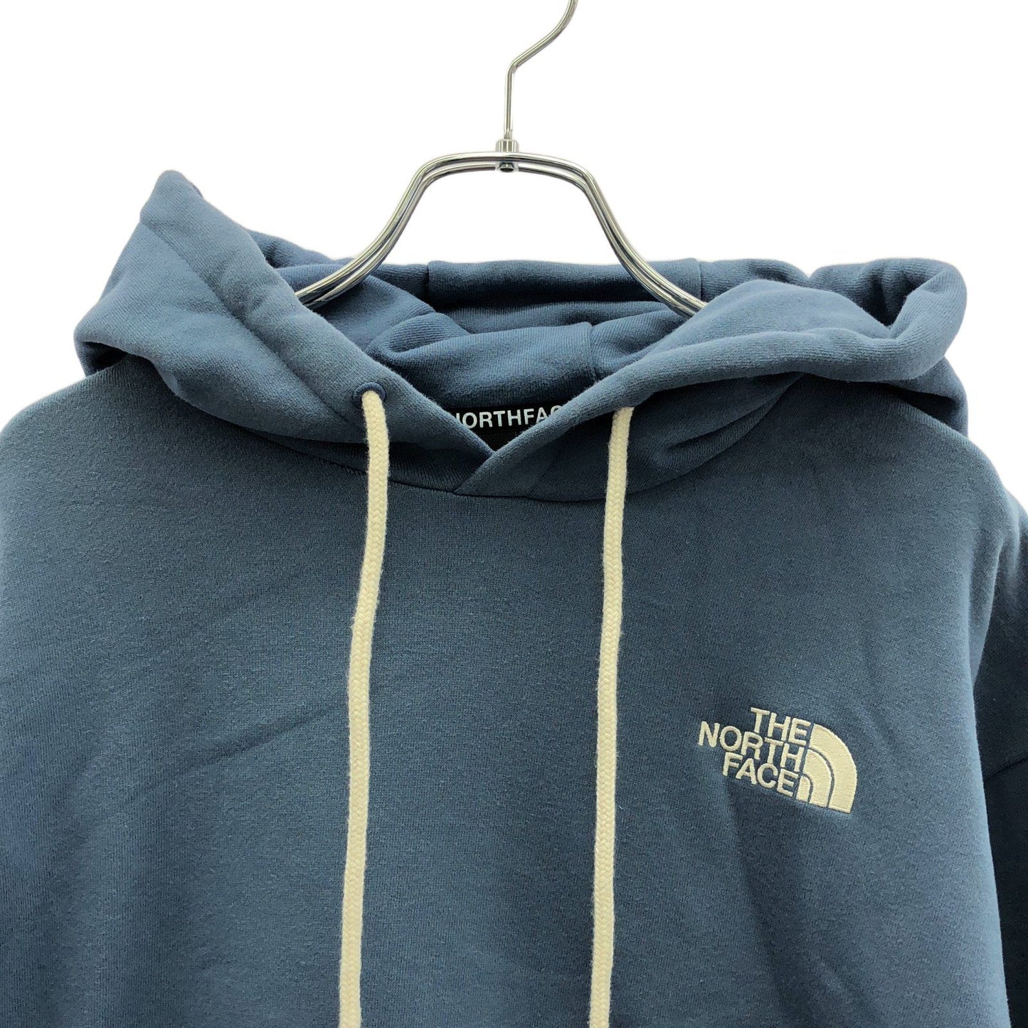 THE NORTH FACE WHITE LABEL Blue Cotton Pullover Hoodie - Size M