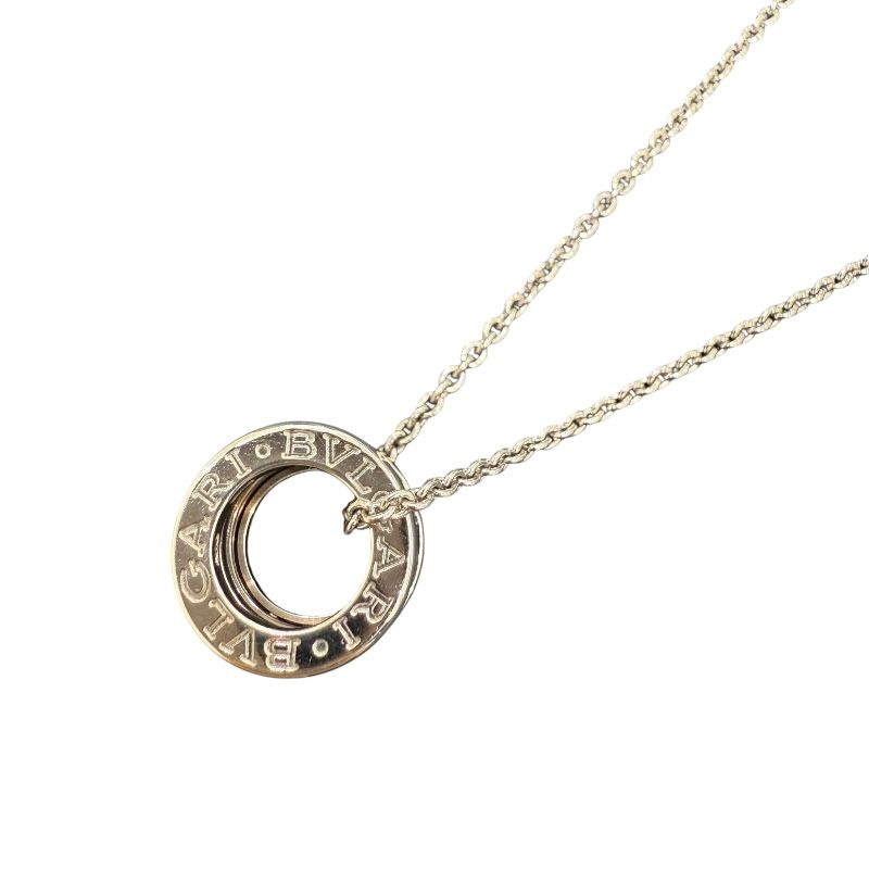 BVLGARI B.zero1 Necklace in 750WG Silver - Timeless Elegance