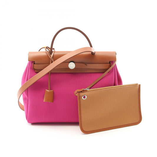 HERMES Élan Handbag in Magnolia & Dune - Exquisite Craftsmanship
