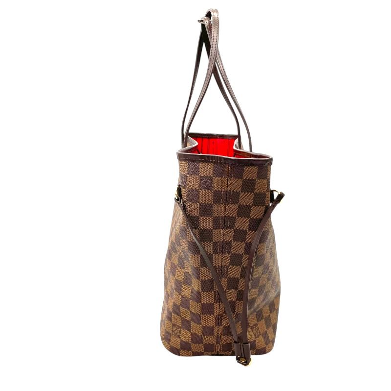 Louis Vuitton Neverfull MM Damier Brown Tote Bag - Timeless Elegance