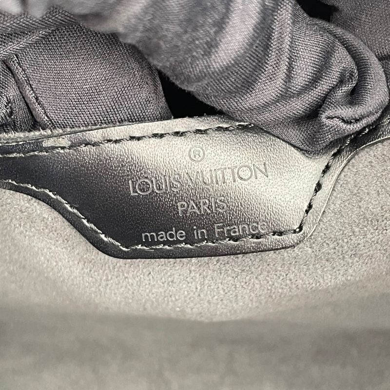 Louis Vuitton Sac Flore M52222 Black Epi Leather Handbag