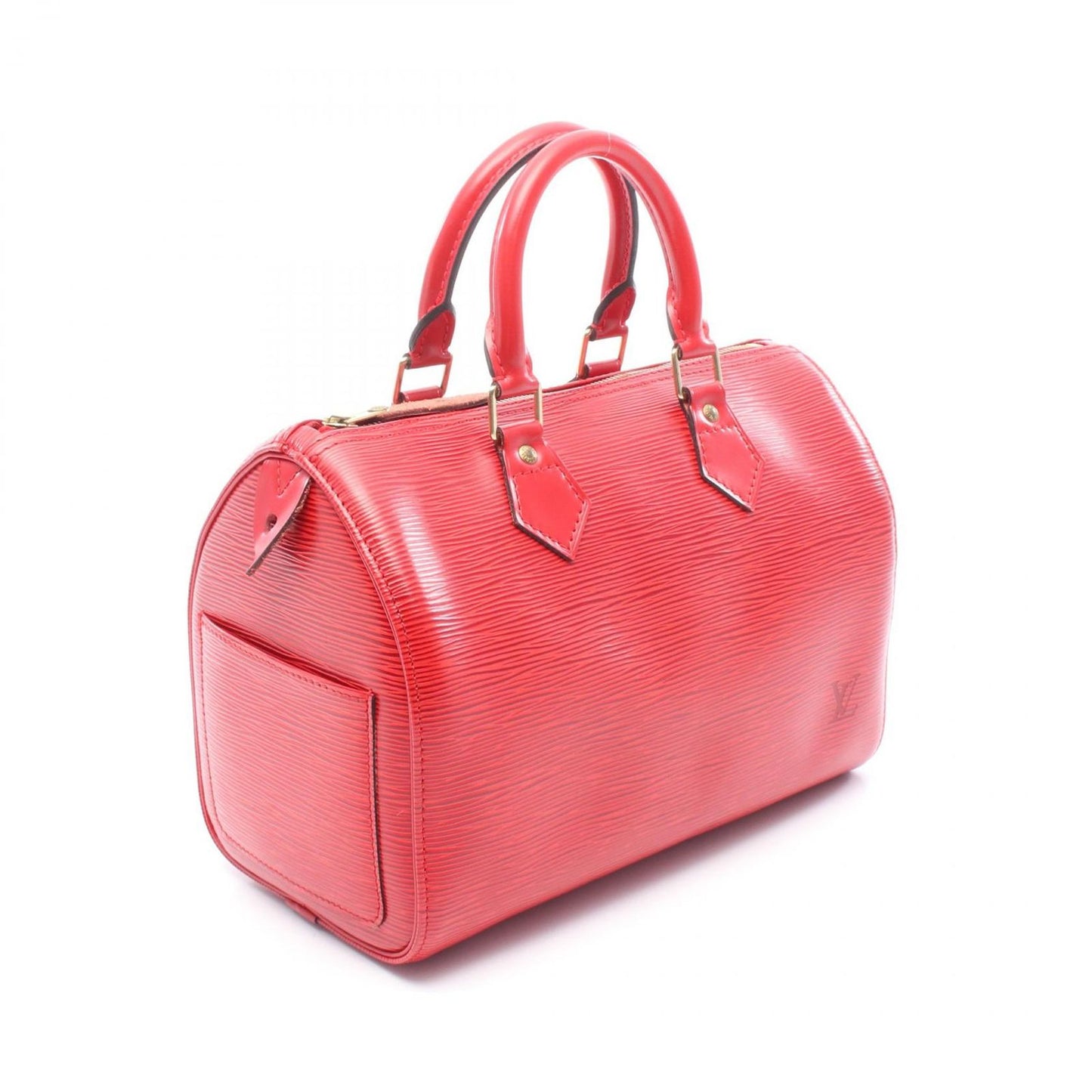 Louis Vuitton Speedy 25 Handbag in Castilian Red - Timeless Elegance