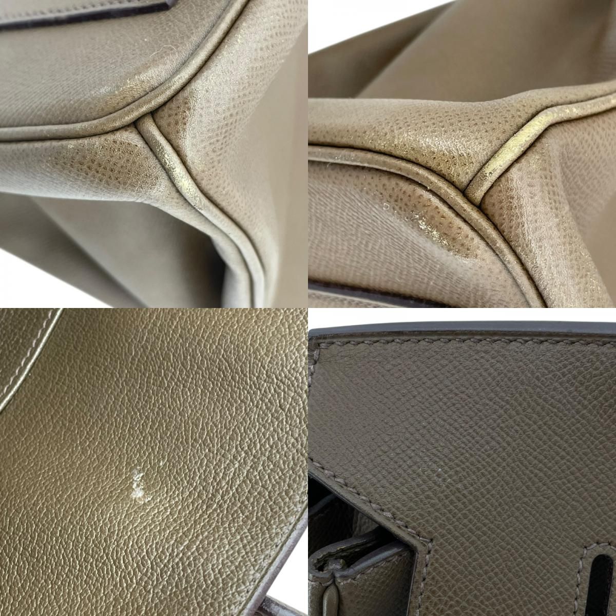 HERMES Birkin 35 Taupe with Silver Hardware - Timeless Elegance