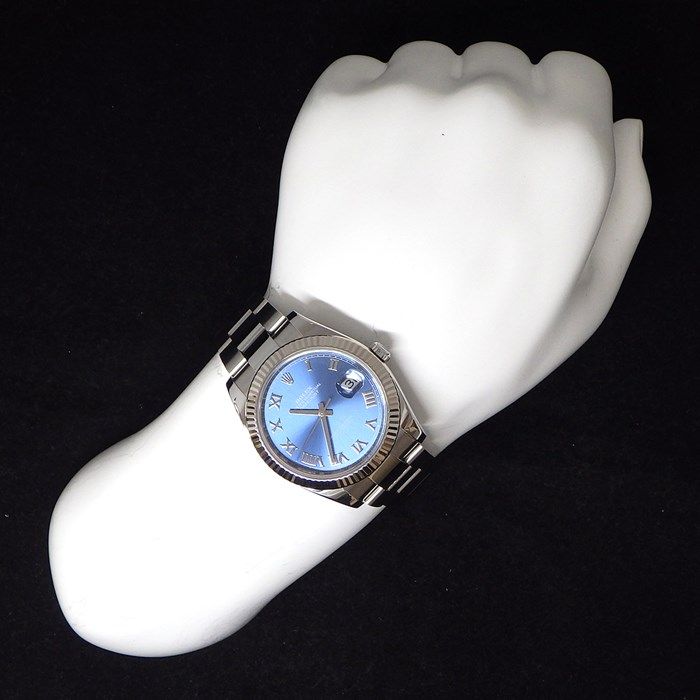 Rolex Datejust 41mm 126334 - Fluted Bezel, Azure Blue Dial