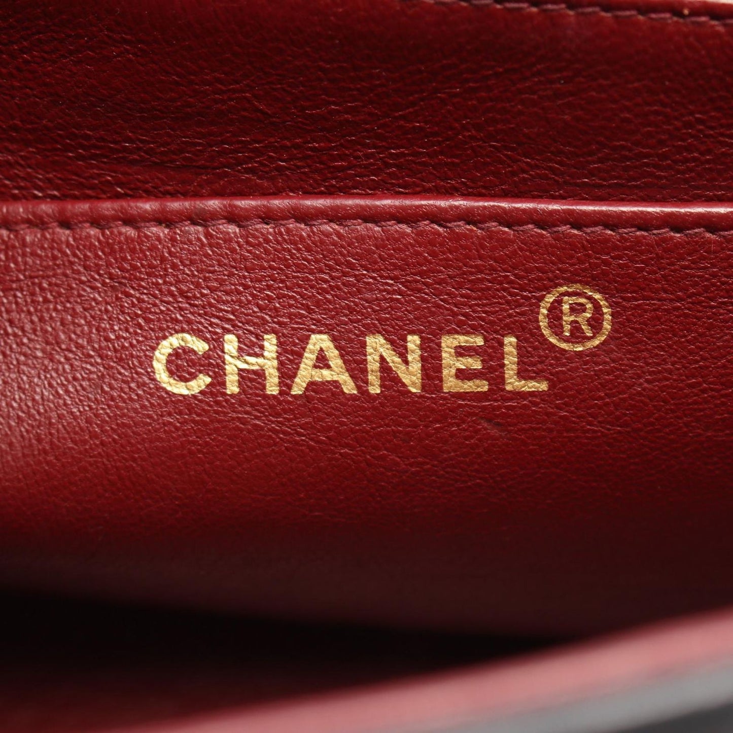 CHANEL Matelassé Diana Flap Shoulder Bag in Black Lambskin