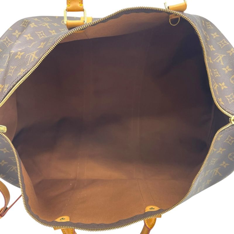 Louis Vuitton Keepall Bandoulière 60 Monogram Brown Unisex Bag