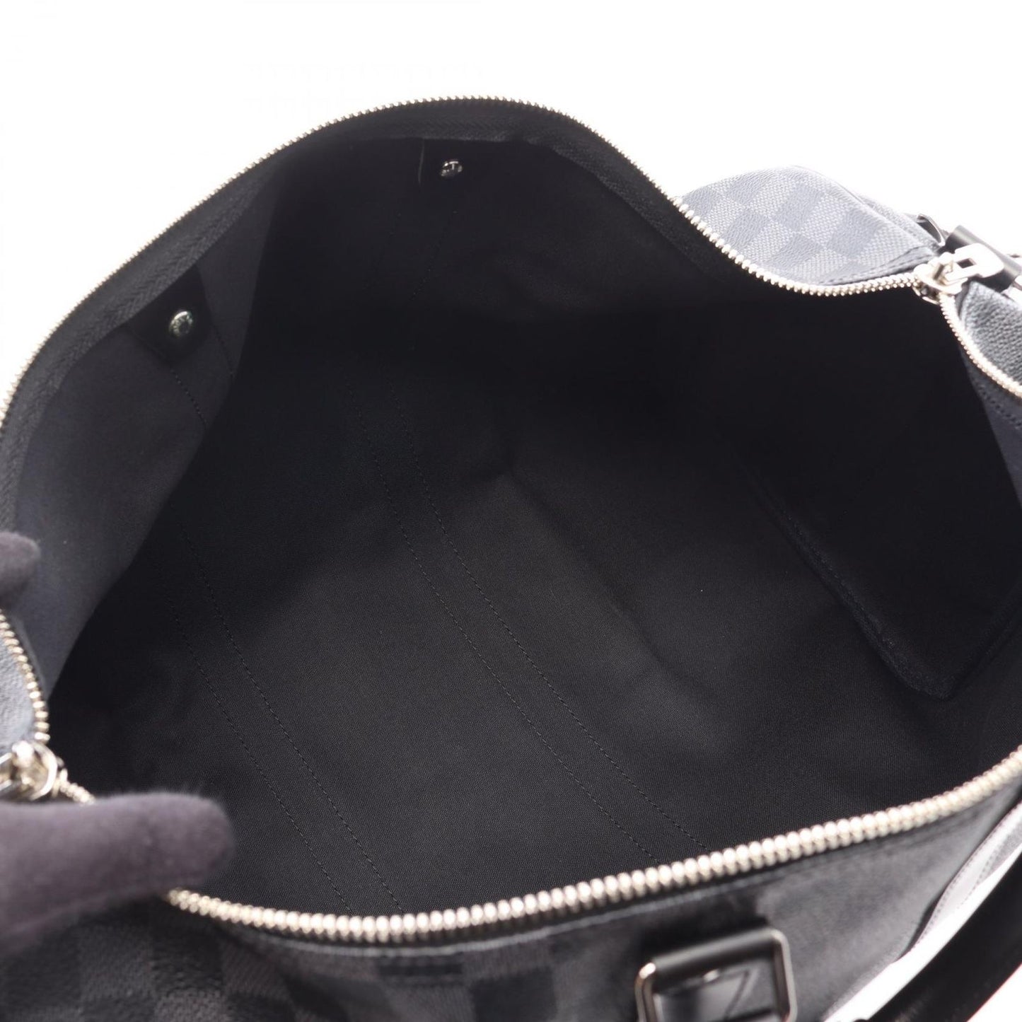 Louis Vuitton Keepall Bandoulière 45 Damier Graphite - Timeless Elegance