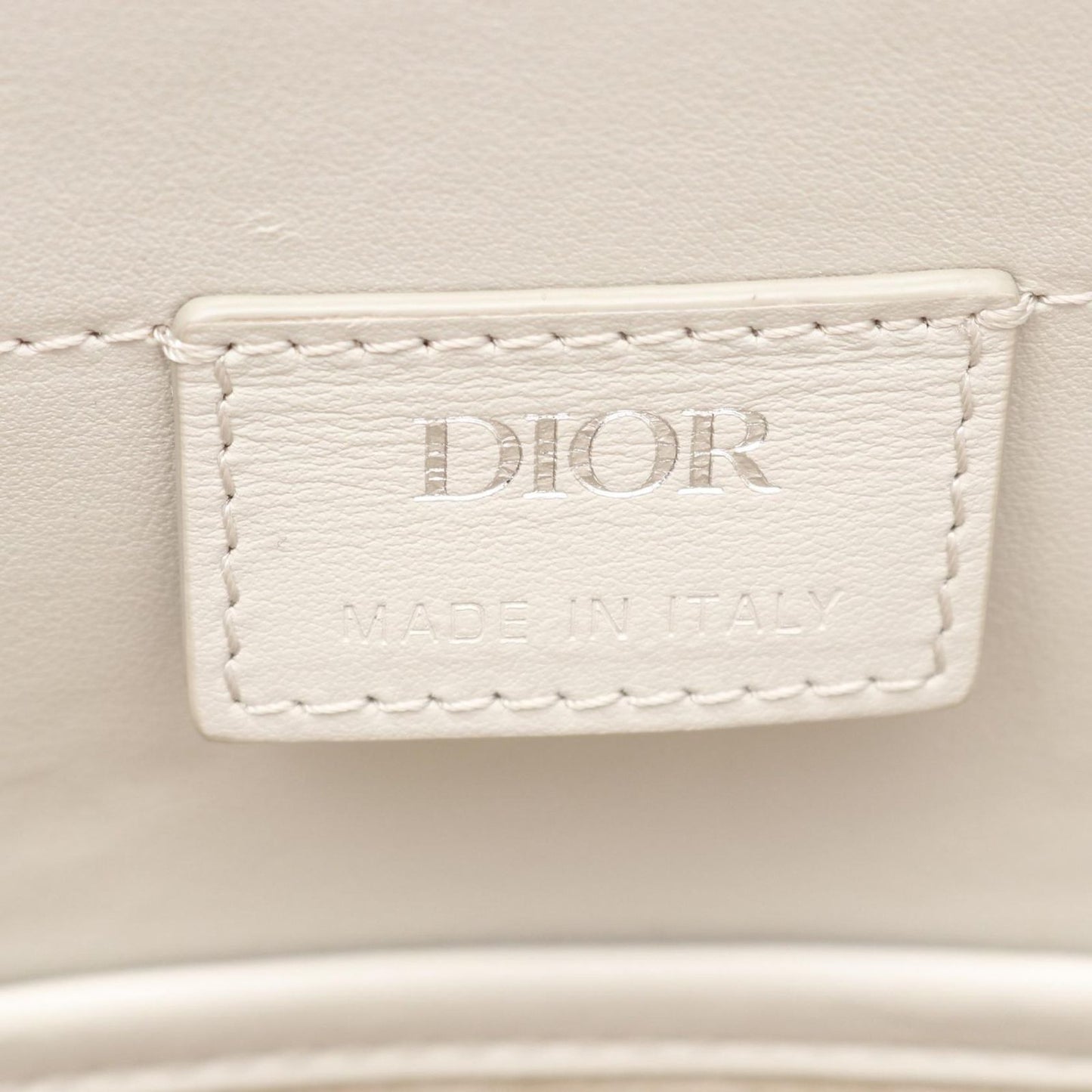 Dior CD Diamond Color Tote Bag in Gray PVC Coated Canvas