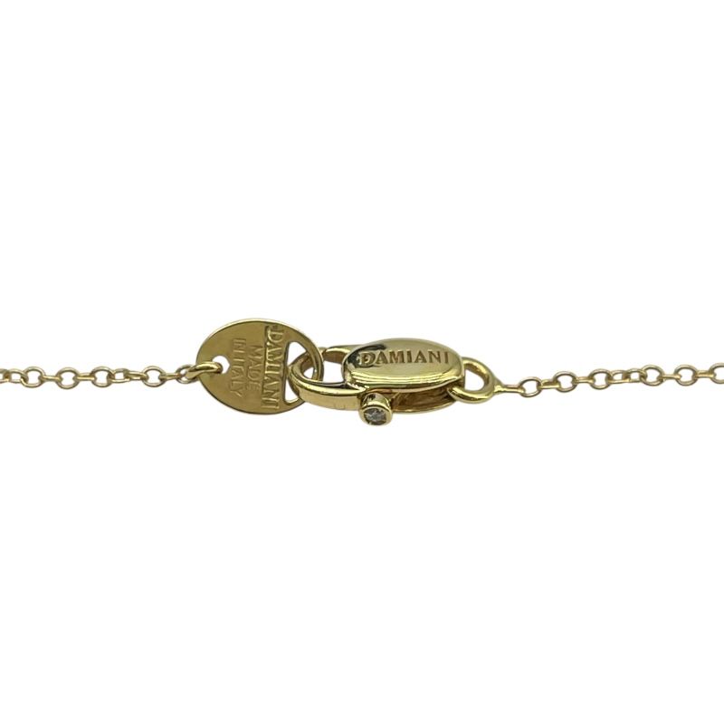 Damiani Margherita 6 Motif Long Necklace in 18K Yellow Gold