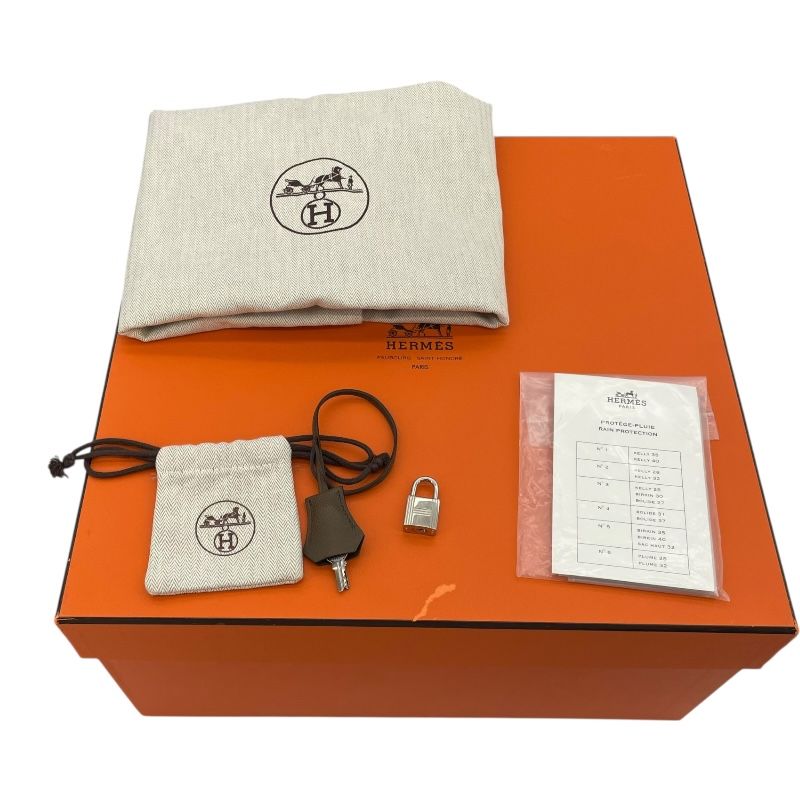 HERMES Birkin 35 Taupe with Silver Hardware - Timeless Elegance