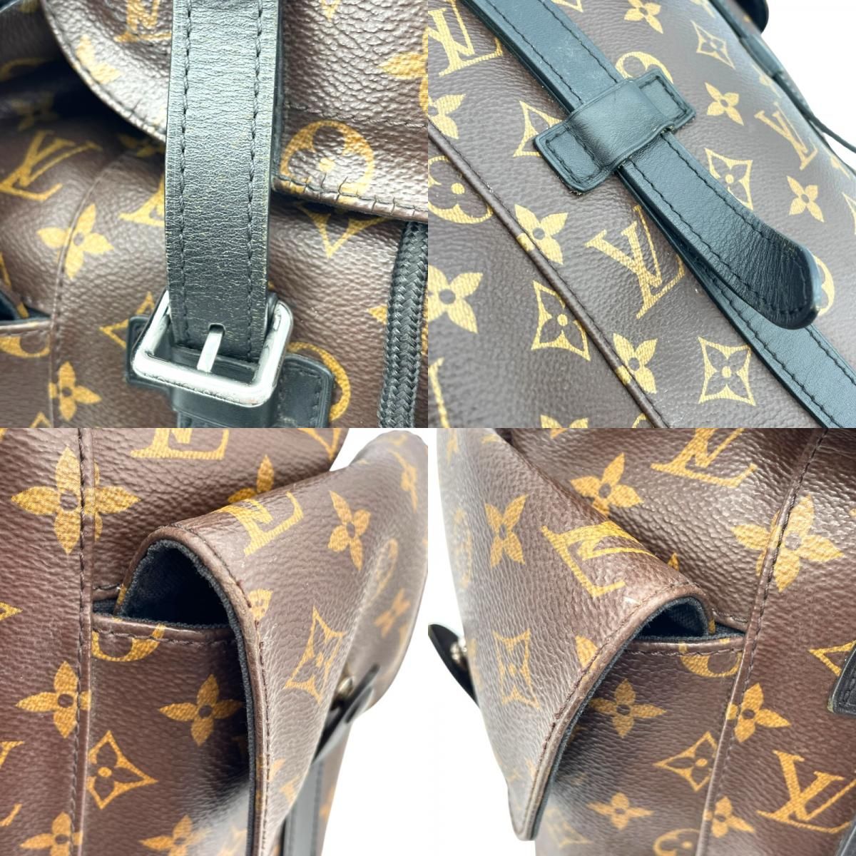 Louis Vuitton Christopher MM Backpack - Monogram Macassar