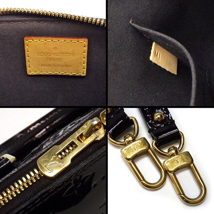 Louis Vuitton Alma BB Amarante Vernis Handbag - Exquisite Craftsmanship