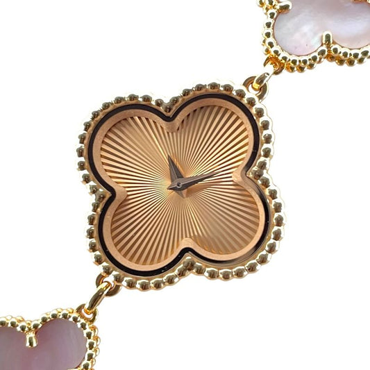 Van Cleef & Arpels Sweet Alhambra K18PG Quartz Ladies Watch