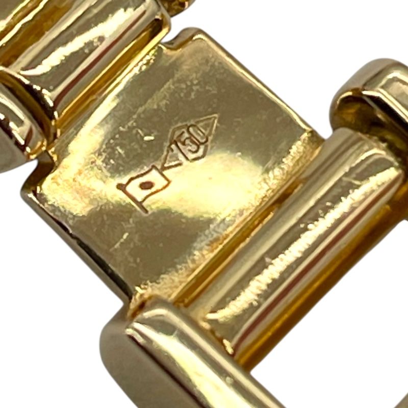 Exquisite 12-Faceted Triple Kihé Necklace in K18 Gold