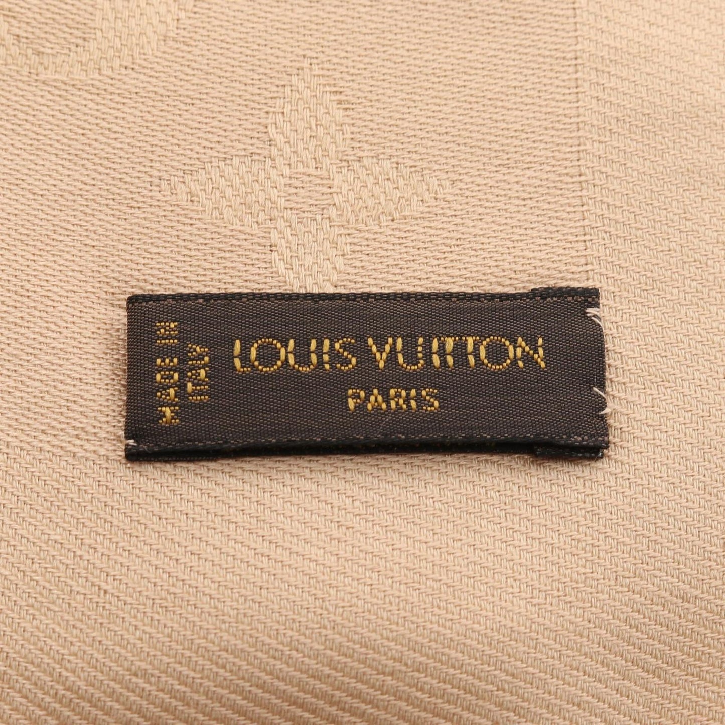 Louis Vuitton Monogram Silk Wool Shawl - Timeless Elegance