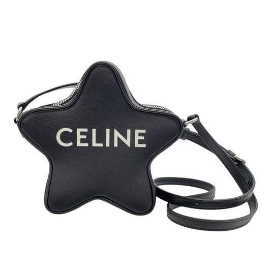 CELINE Small Étoile Shoulder Bag in Black Calfskin - Timeless Elegance