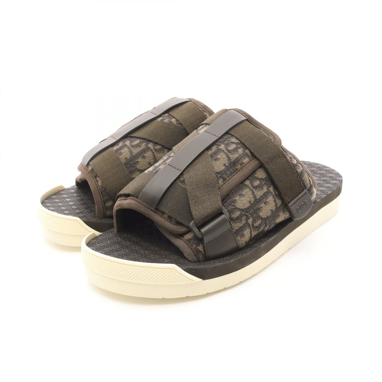 Dior Alpha Oblique Rubber Sandals - Unworn Luxury Footwear