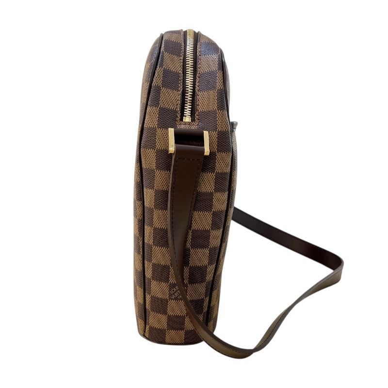 Louis Vuitton Ipanema GM Damier Canvas Leather Shoulder Bag