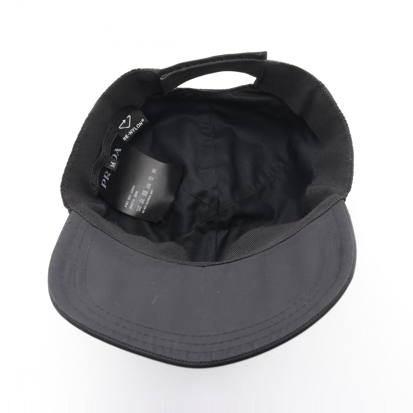 PRADA Re Nylon Cap - Timeless Black Elegance