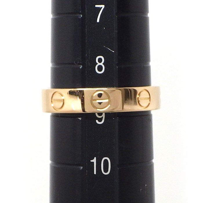 Cartier Love Ring Small Model K18PG - Timeless Elegance